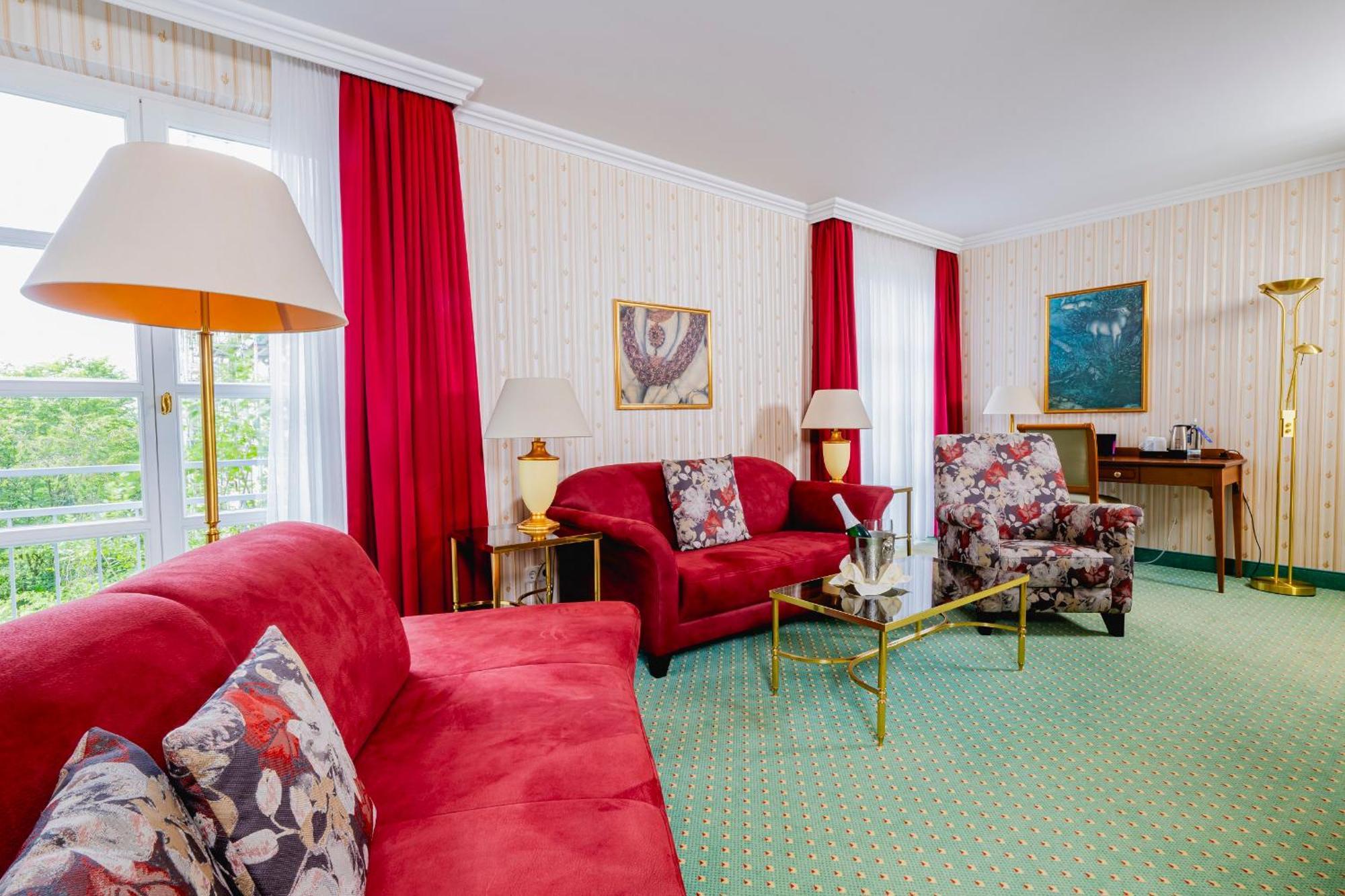 Hotel Am Schlosspark Gotha Esterno foto