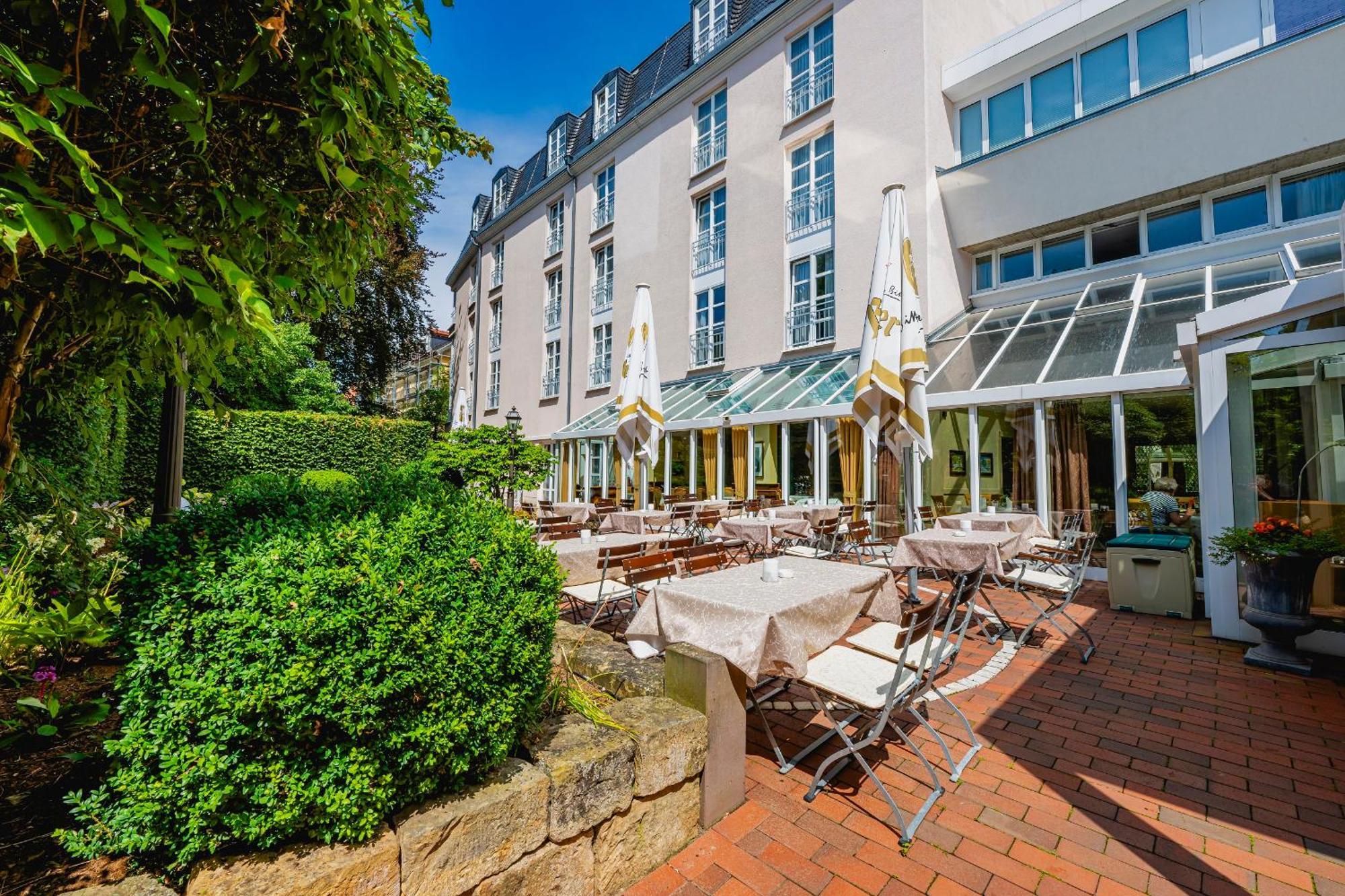 Hotel Am Schlosspark Gotha Esterno foto